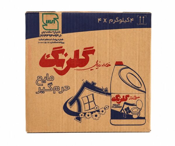 جرم‌گیر گلرنگ ۴ لیتری بسته 4 تایی